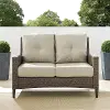 CO7161-LB Rockport Oatmeal Patio Loveseat