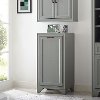 CF7009-GY Transitional Gray Linen Hamper - Tara