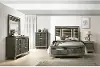 Posh Copper 4 Piece Queen Bedroom Set