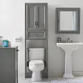 CF7008-GY Tara Cottage Gray Space Saver Cabinet
