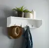 CF6028-WH Harper Modern White Entryway Shelf