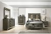 Contemporary Copper 4 Piece King Bedroom Set - Posh