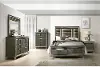 Posh Copper 4 Piece King Bedroom Set