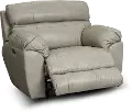 64070-7 Costa Putty Beige Leather Lay-Flat Power Recliner