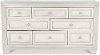 Traditional Pearl White Dresser - Camila