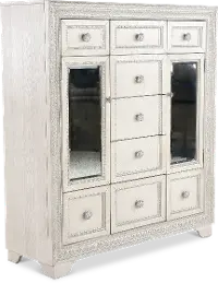 Camila Pearl White Large Chest