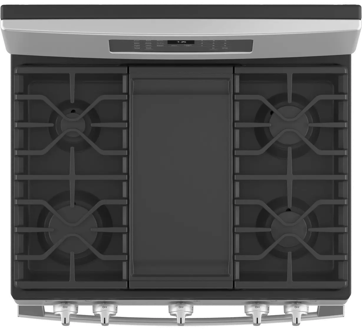 JGB735SPSS GE 30 Inch Gas Range with Convection and Air Fry - 5 cu. ft. Stainless Steel-4