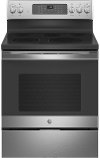 JB735SPSS GE 30 Inch Electric Range with Convection and Air Fry - 5.3 cu. ft. Stainless Steel
