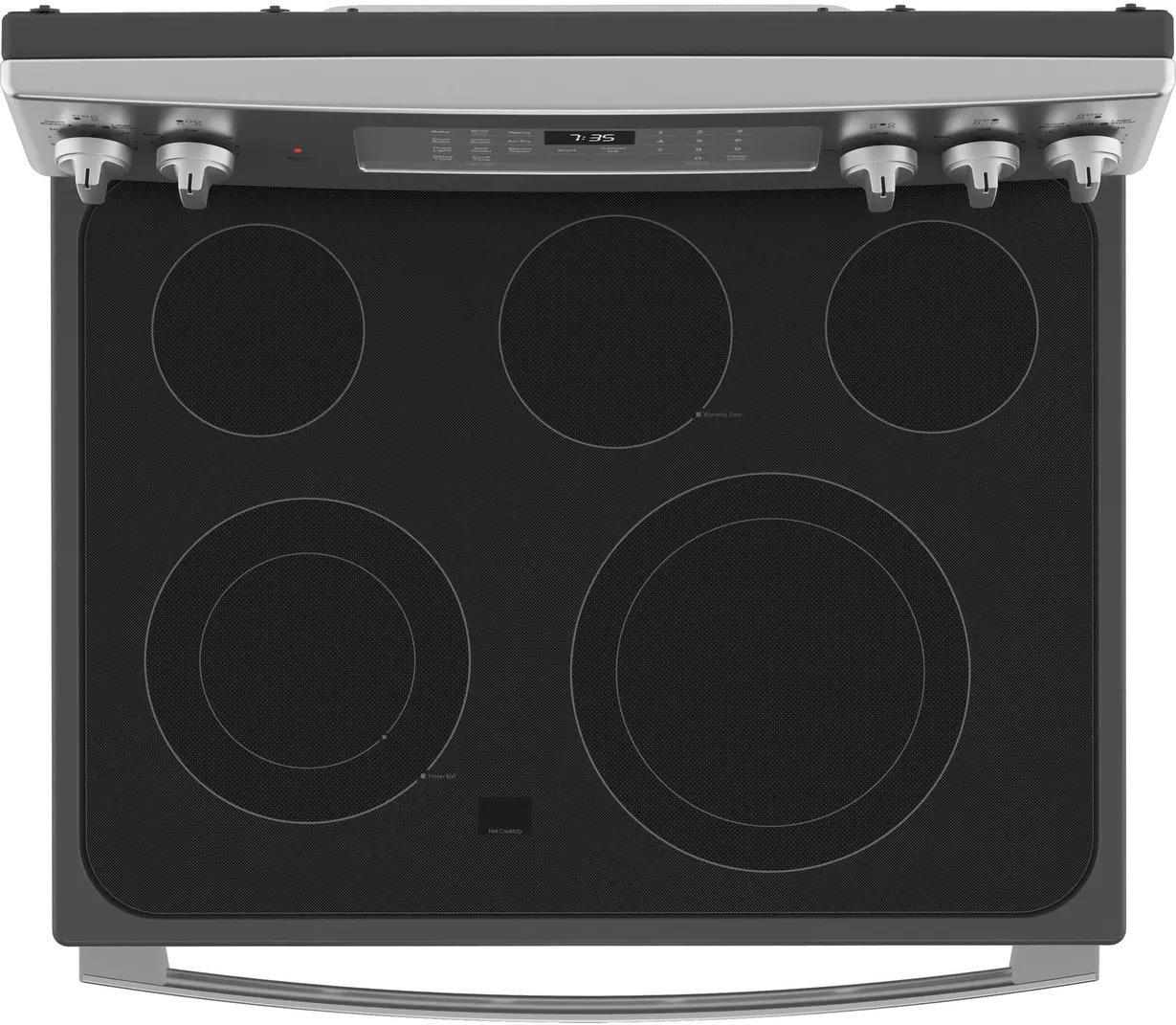 JB735SPSS GE 30 Inch Electric Range with Convection and Air Fry - 5.3 cu. ft. Stainless Steel-4