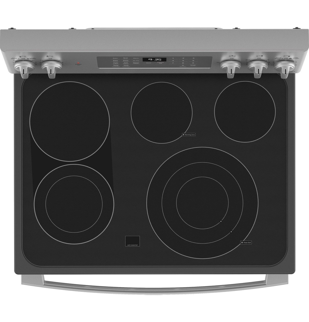 PB935YPFS GE Profile Smart Electric Range with Convection Oven and Air Fry - 30 Inch, 5.3 cu. ft. Fingerprint Resistant Stainless Steel-4