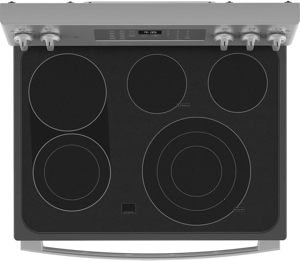 PB935YPFS GE Profile Smart Electric Range with Convection Oven and Air Fry - 30 Inch, 5.3 cu. ft. Fingerprint Resistant Stainless Steel-4
