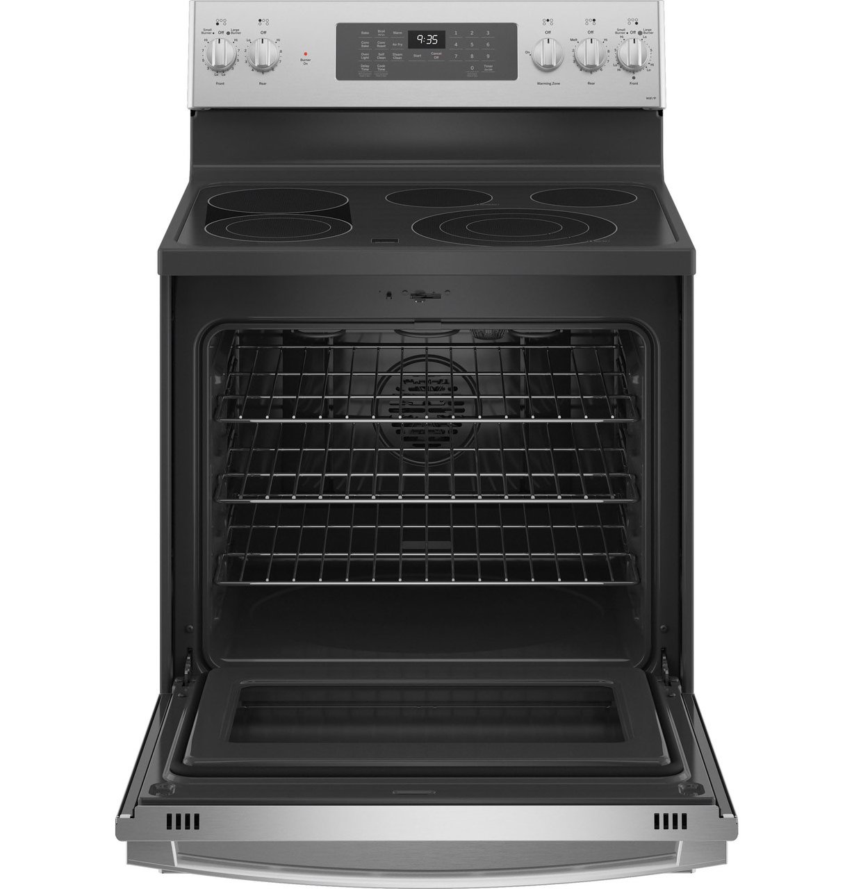 PB935YPFS GE Profile Smart Electric Range with Convection Oven and Air Fry - 30 Inch, 5.3 cu. ft. Fingerprint Resistant Stainless Steel-5