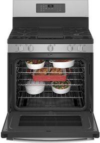 PGB935YPFS GE Profile 30 Inch Smart Gas Range with Convection - 5.3 cu. ft. Fingerprint Resistant Stainless Steel-2