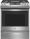 JGS760SPSS GE 30 Inch Slide In Gas Range with Convection and Air Fry - 5.6 cu. ft. Stainless Steel