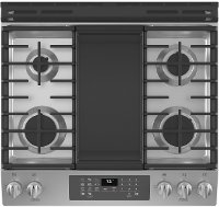 JGS760SPSS GE 30 Inch Slide In Gas Range with Convection and Air Fry - 5.6 cu. ft. Stainless Steel-5