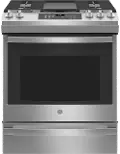 JGS760SPSS-OLD GE 5.6 cu ft Gas Range - Stainless Steel