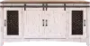 Pueblo Rustic White 68 TV Stand