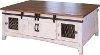 Antique White Country Coffee Table - Pueblo