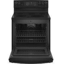 JB735DPBB GE 30 Inch Electric Range with Convection and Air Fry - 5.3 cu. ft. Black-7