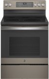JB735EPES GE 30 Inch Electric Range with Convection and Air Fry - 5.3 cu. ft. Slate