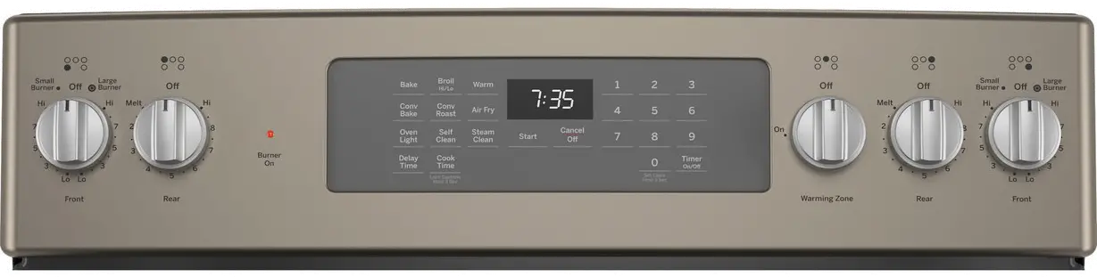 JB735EPES GE 30 Inch Electric Range with Convection and Air Fry - 5.3 cu. ft. Slate-4