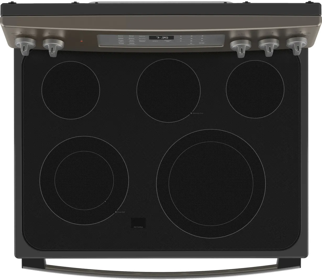 JB735EPES GE 30 Inch Electric Range with Convection and Air Fry - 5.3 cu. ft. Slate-5