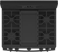 JGB660DPBB GE 30 Inch Gas Range with Griddle - 5 cu. ft., Black-4