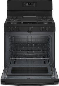 JGB660DPBB GE 30 Inch Gas Range with Griddle - 5 cu. ft., Black-5