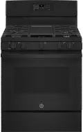 JGB660DPBB GE 5 cu ft Gas Range - Black