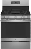 JGB660YPFS GE 5 cu ft Gas Range - Stainless Steel