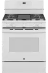 JGB735DPWW GE 5 cu ft Gas Range - White