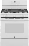 JGB735DPWW GE 5 cu ft Gas Range - White