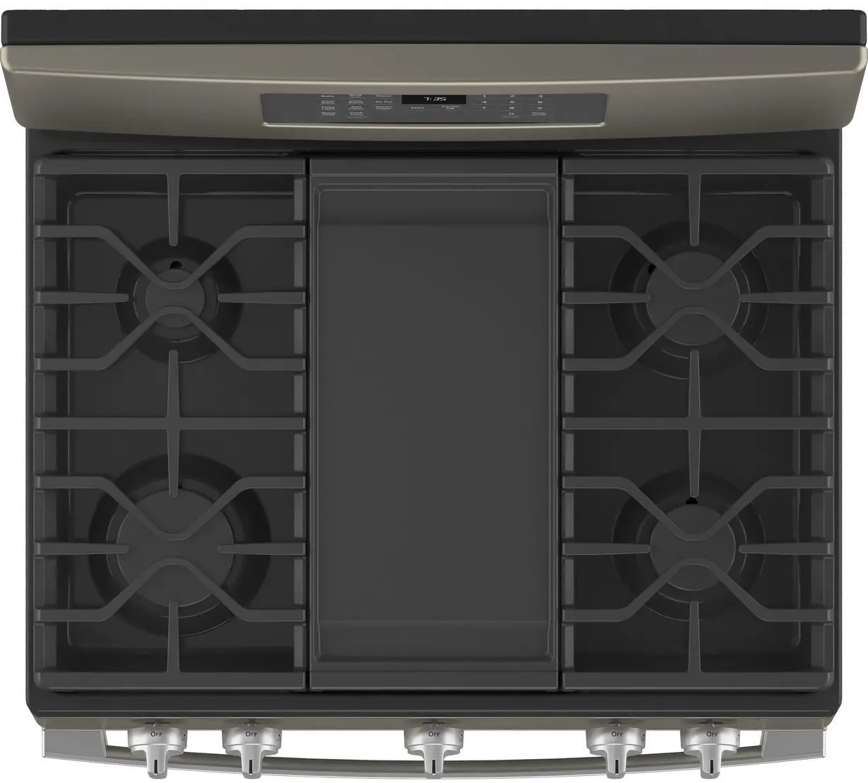 JGB735EPES GE 30 Inch Gas Range with Convection and Air Fry - 5 cu. ft. Slate-4