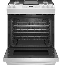 JGS760DPWW GE 30 Inch Slide In Gas Range with Convection and Air Fry - 5.6 cu. ft. White-5