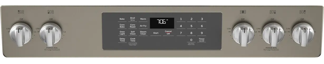 JGS760EPES GE 30 Inch Slide In Gas Range with Convection and Air Fry - 5.6 cu. ft. Fingerprint Resistant Slate-4