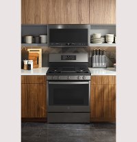 PGB935BPTS GE Profile 30 Inch Smart Gas Range with Convection - 5.3 cu. ft. Black Stainless Steel-5