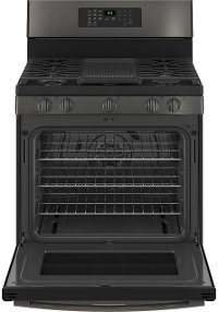 PGB935BPTS GE Profile 30 Inch Smart Gas Range with Convection - 5.3 cu. ft. Black Stainless Steel-6