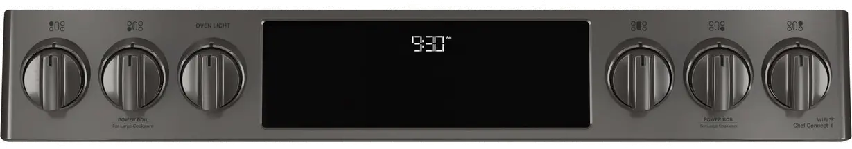 PGS930BPTS GE Profile 30 Inch Slide In Smart Gas Range with Convection - 5.3 cu. ft. Black Stainless Steel-3