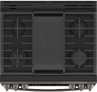 PGS930BPTS GE Profile 30 Inch Slide In Smart Gas Range with Convection - 5.3 cu. ft. Black Stainless Steel-4