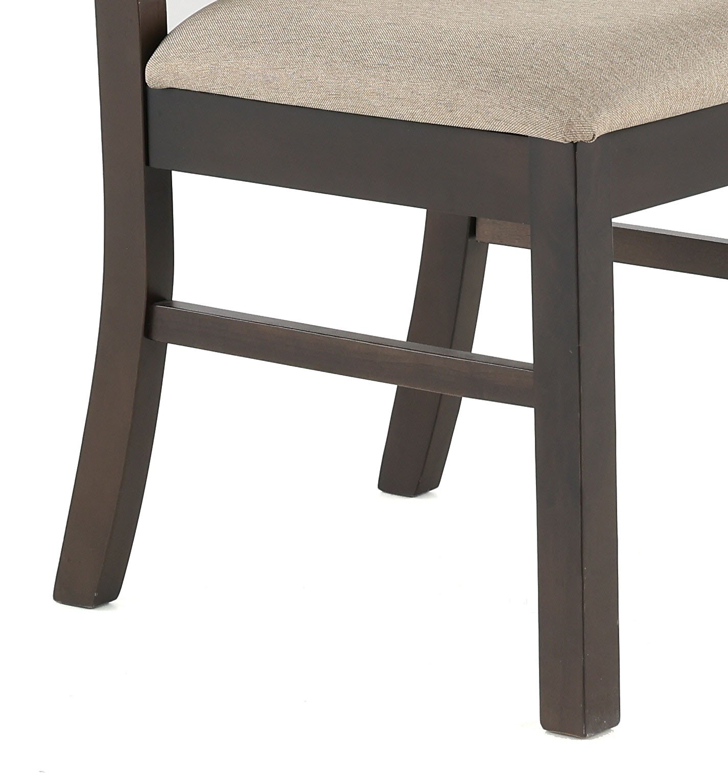 Dark Brown Upholstered Dining Room Chair - Draven-2