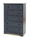 11409 Blueberry 5-Drawer Chest- Summer Breeze