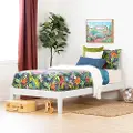 12473 Vito Twin White Platform Bed - South Shore