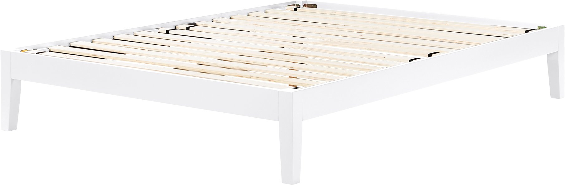 12475 Queen White Platform Bed- Vito-5