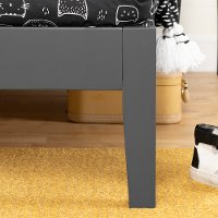 12477 Twin Gray Platform Bed- Vito-4