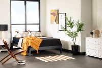 12478 Full Gray Platform Bed- Vito-4