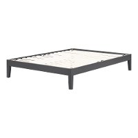 12478 Full Gray Platform Bed- Vito-5