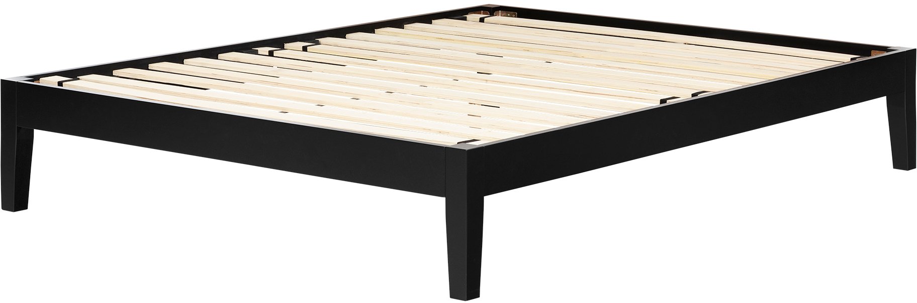 12482 Full Black Platform Bed- Vito-5