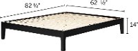 12483 Queen Black Platform Bed- Vito-6