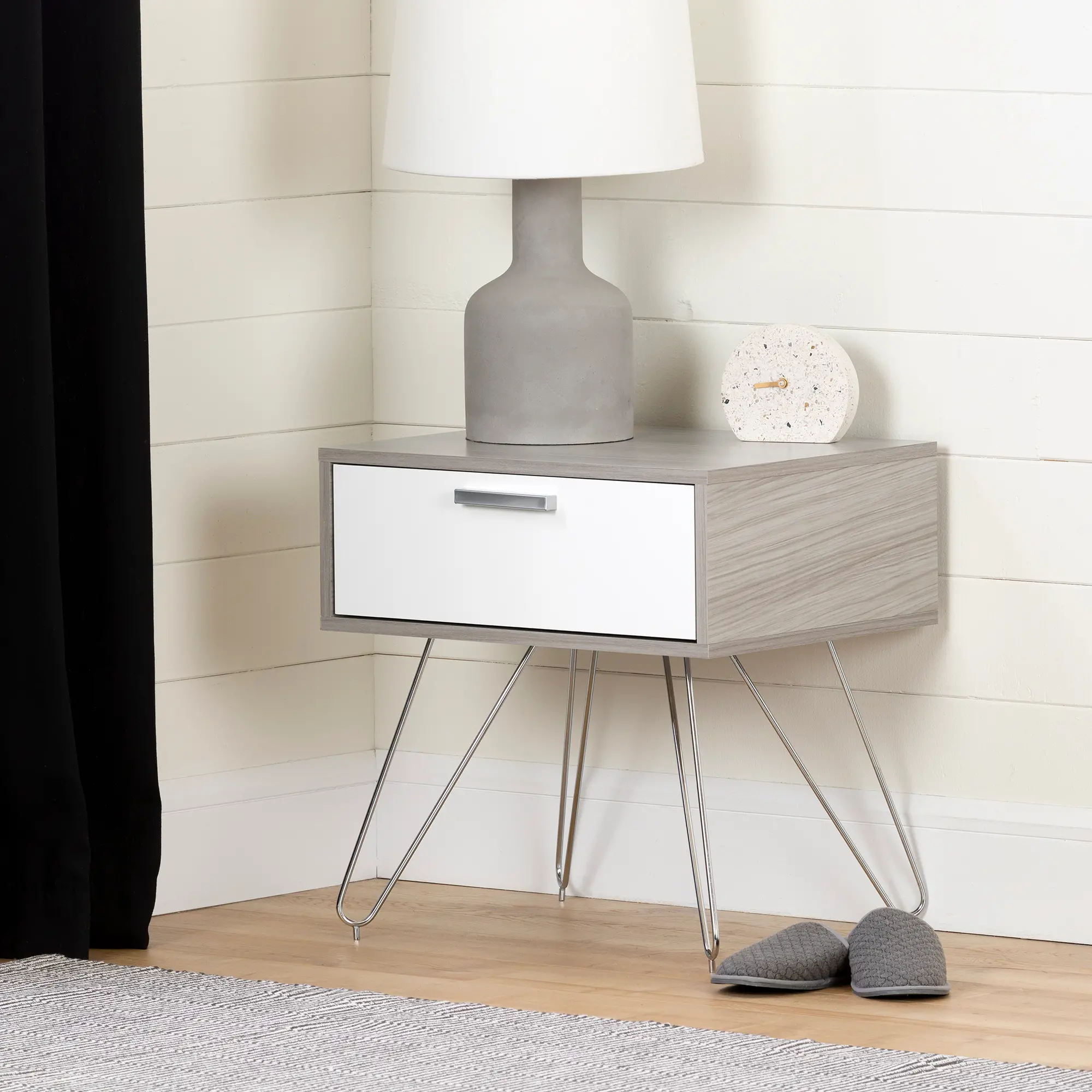 12665 Elm & White Nightstand-Slendel-1
