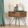 12666 Slendel Medium Brown Wood Nightstand - South Shore